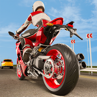 真实摩托车模拟赛3D游戏图标