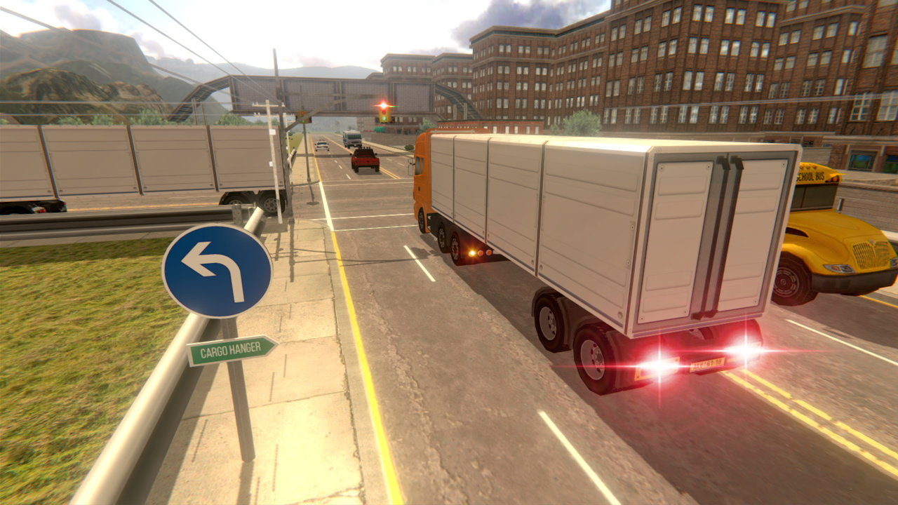 载货卡车模拟驾驶1