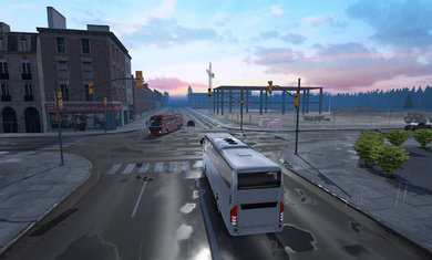巴士模拟器极限道路汉化版4